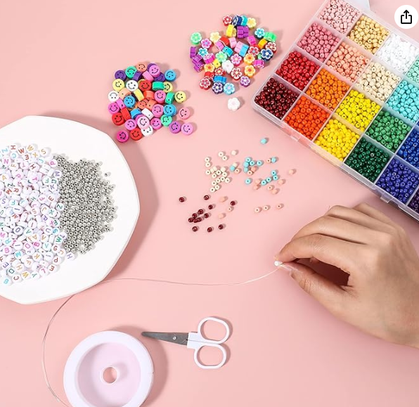1200Pcs Czech 6 colors Glass Seed Beads For Jewelry Making Accessories DIY Bracelet Necklace