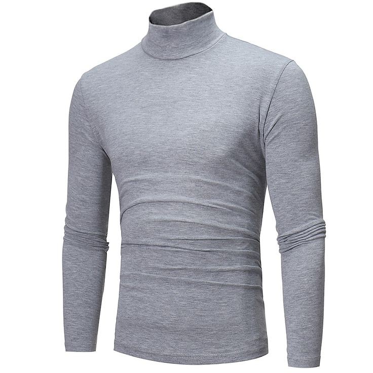 Men's And Boys Slim Fit HighNeck - Winter Warm Long Sleeve Turtleneck Highneck For Boys With Pramium  Quality