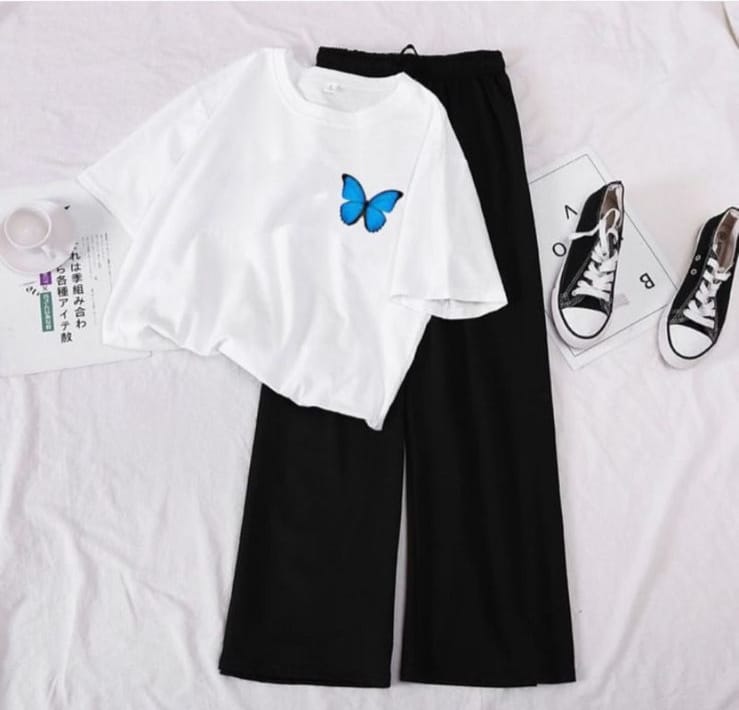 High Quality Summer Suit for Women Crop top and flapper