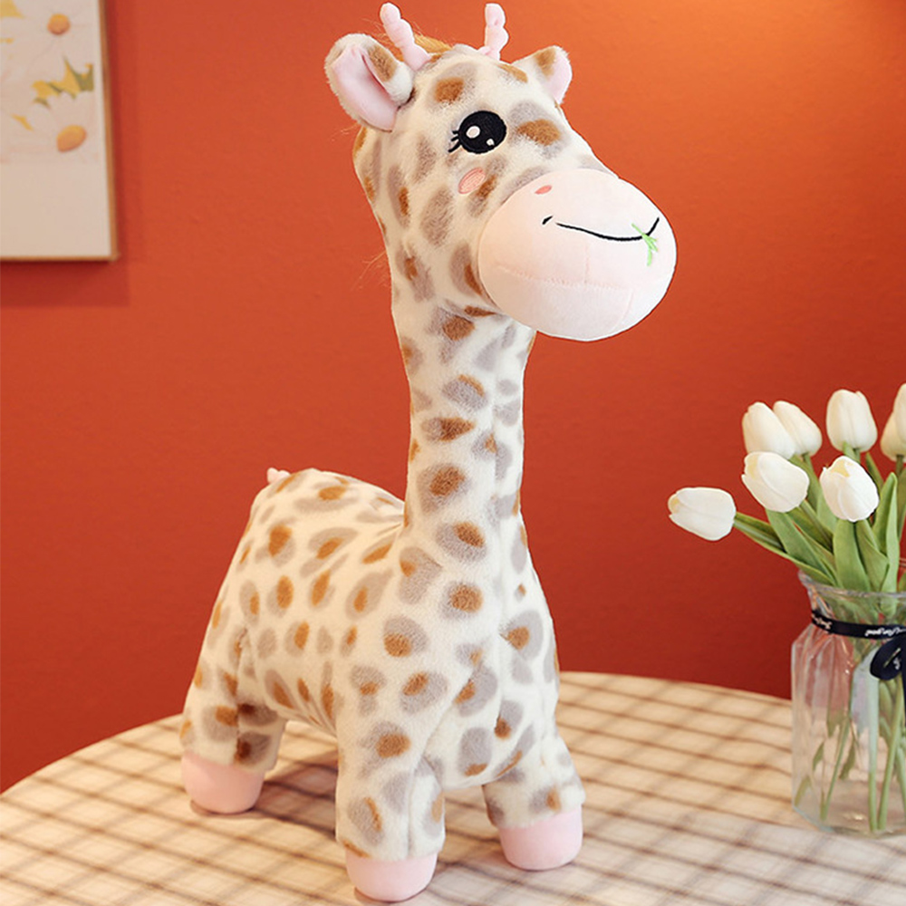 Adorable Giraffe Plush Doll Soft Stuffed Toy Kids Hugging Pillow Gift 50Cm
