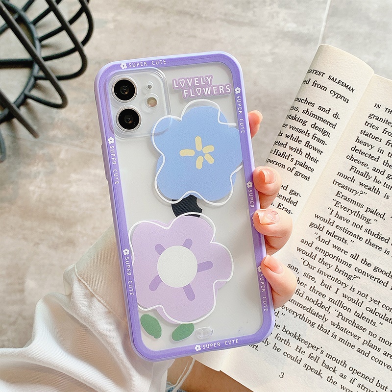 Flower Pattern Lavender Flower Phone Case Daraz Iphone 11 Phone