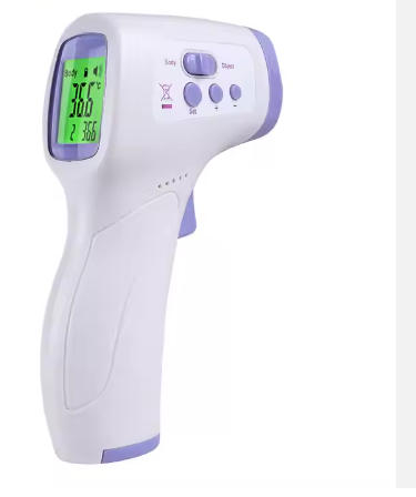 Non-Contact  Forehead Infrared Thermometer Temperature Scanner High Quality Digital Thermometer | Forehead Digital Thermometer Non Contact Infrared Medical Thermometer Body Temperature Fever Measure Tool for Baby Adults
