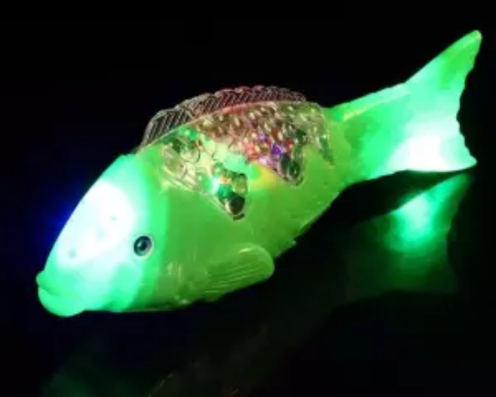 Dancing Fish (Lights and music)Cell Operated