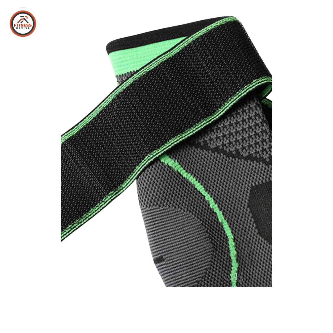 Ankle Support Sleeve – Elastic Compression Brace for Ankle Sprain, Joint Stability & Sports Protection | Breathable Anti-Slip Ankle Guard for Running, Football & Gym | Men & Women