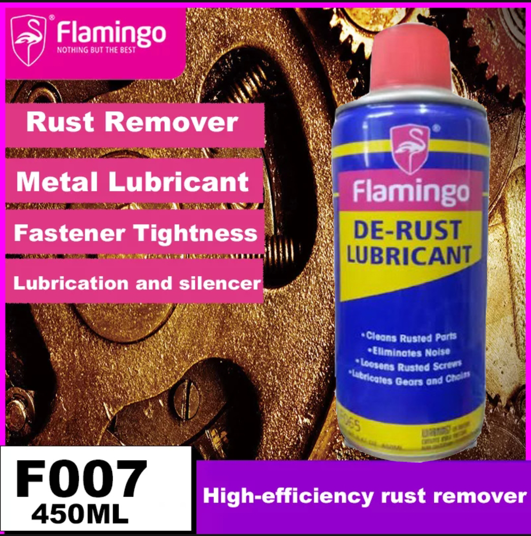 FLAMINGO ANTI DE-RUST SPRAY LUBRICANT FOR CAR AND HOUSE HOLD - (450ML) | Daraz.pk FLAMINGO ANTI DE-RUST SPRAY LUBRICANT FOR CAR AND HOUSE HOLD - (450ML) | Daraz.pk