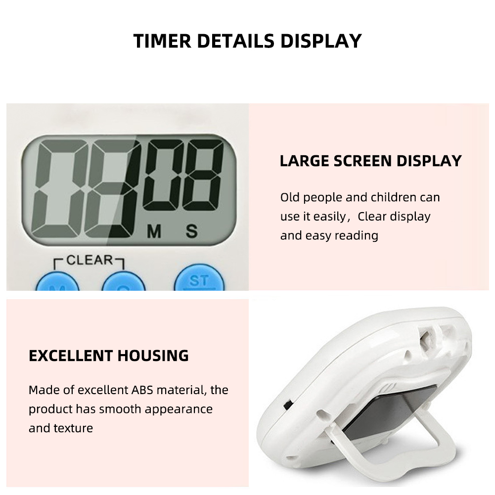 Advanced Timer Reminder Kitchen TImer Digital Timer Manual Countdown