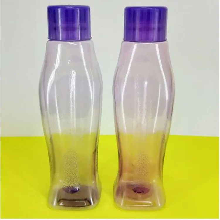 Skyplex Crystal clear Plastic Fridge Water Bottles For School