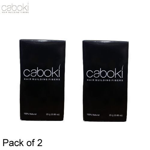Caboki Hair Fibers 25g Medium Brown Pack Of 2