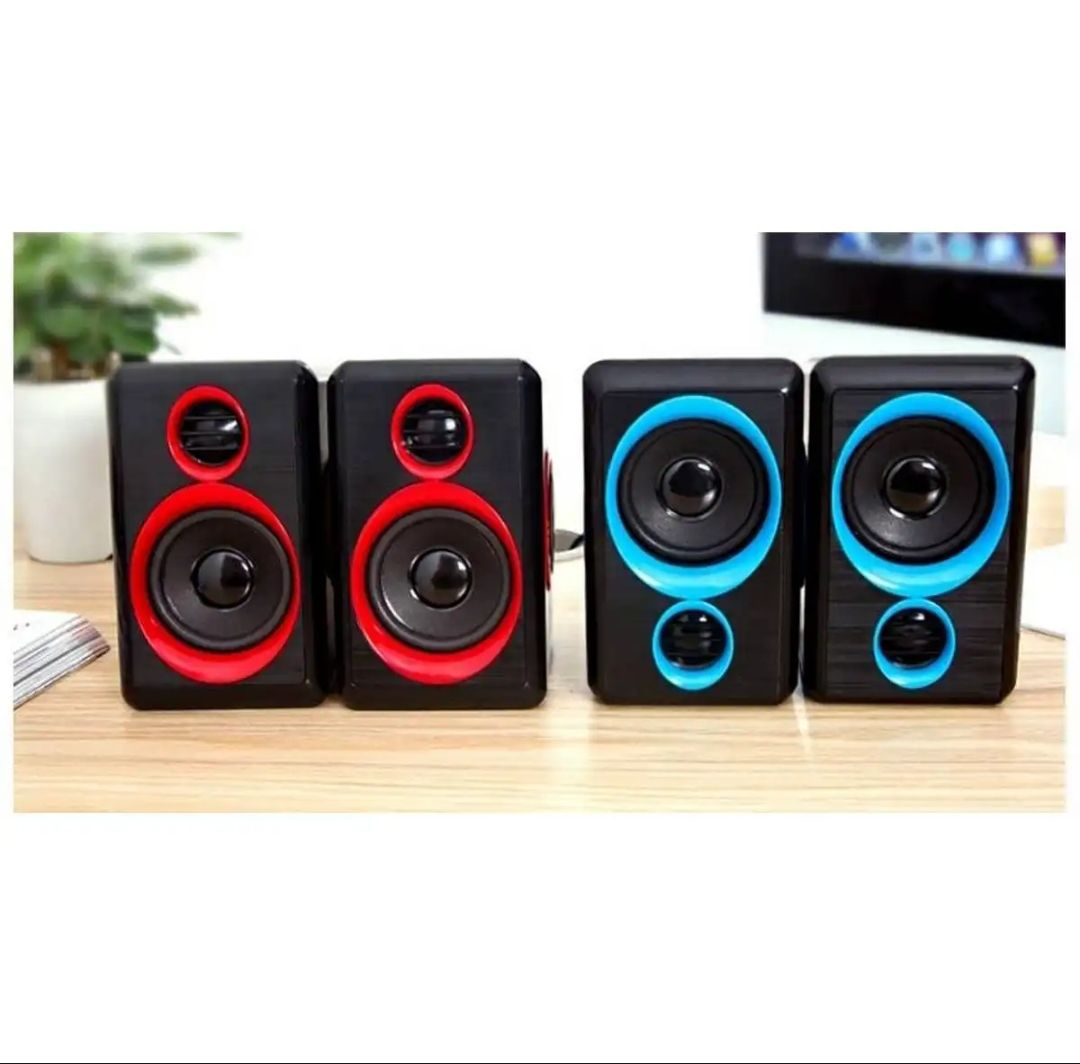 Imported FT-165 Prime USB Speakers - Wired Speaker with Heavy Bass Woofer, USB and AUX Connectivity, Compatible with Computer, Laptop, Mobile, and Tablet
