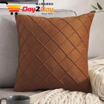 Diamond Dutch Velvet Cushion Cover – Soft, Embossed & Stylish Sofa Pillow for Home Decor