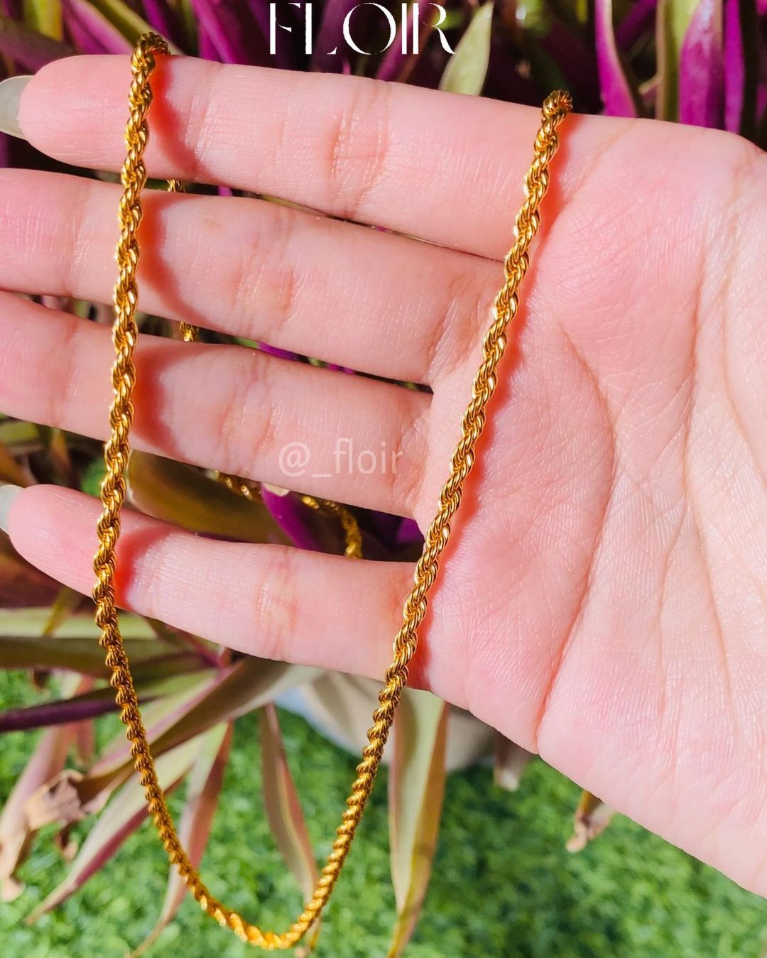 New Trendy Golden Rope Chain For Men and Girls -  Order Studio
