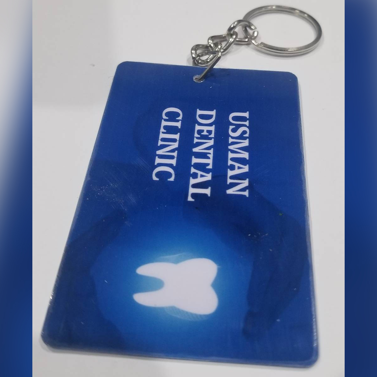 Stylish Personal Card Size PVC Key Chain Daraz.pk