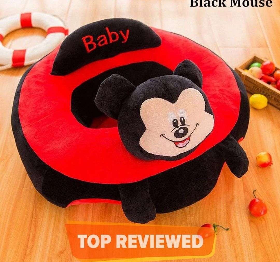 Mickey Mouse Stuffed Plush Sofa Baby Seats Children Sofa Baby Carrier Toddler Nest Puff Cartoon Minnie Mouse Chair Soft