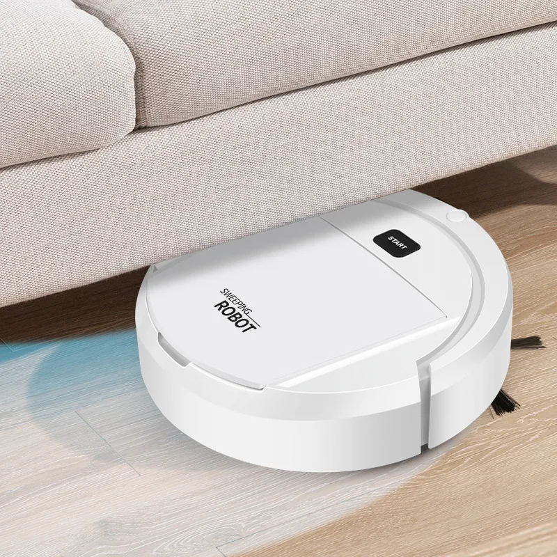 Automatic Robot Vacuum Cleaner Smart Sweeping Dry Wet Cleaning Machine Intelligent Rechargeable Floor Cleaning Robot Vacuum for Home Office Tiles Marble Hardwood Floors