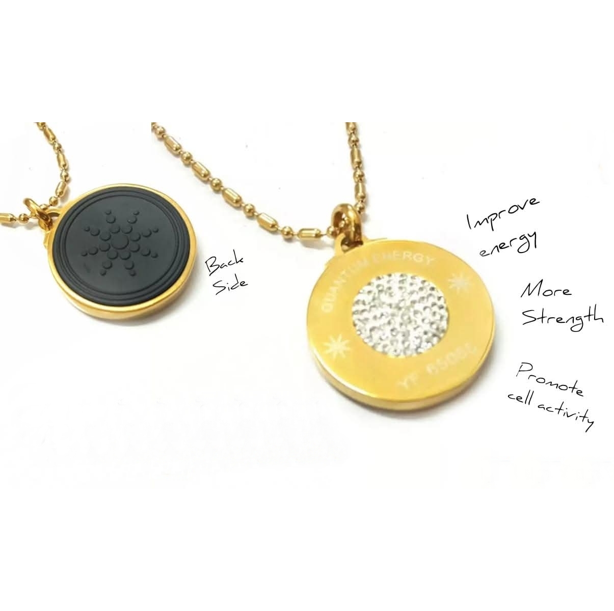 Powerful Scalar Bio Energy Quantum Pendant Magnetic Health Power Chain Pendant
