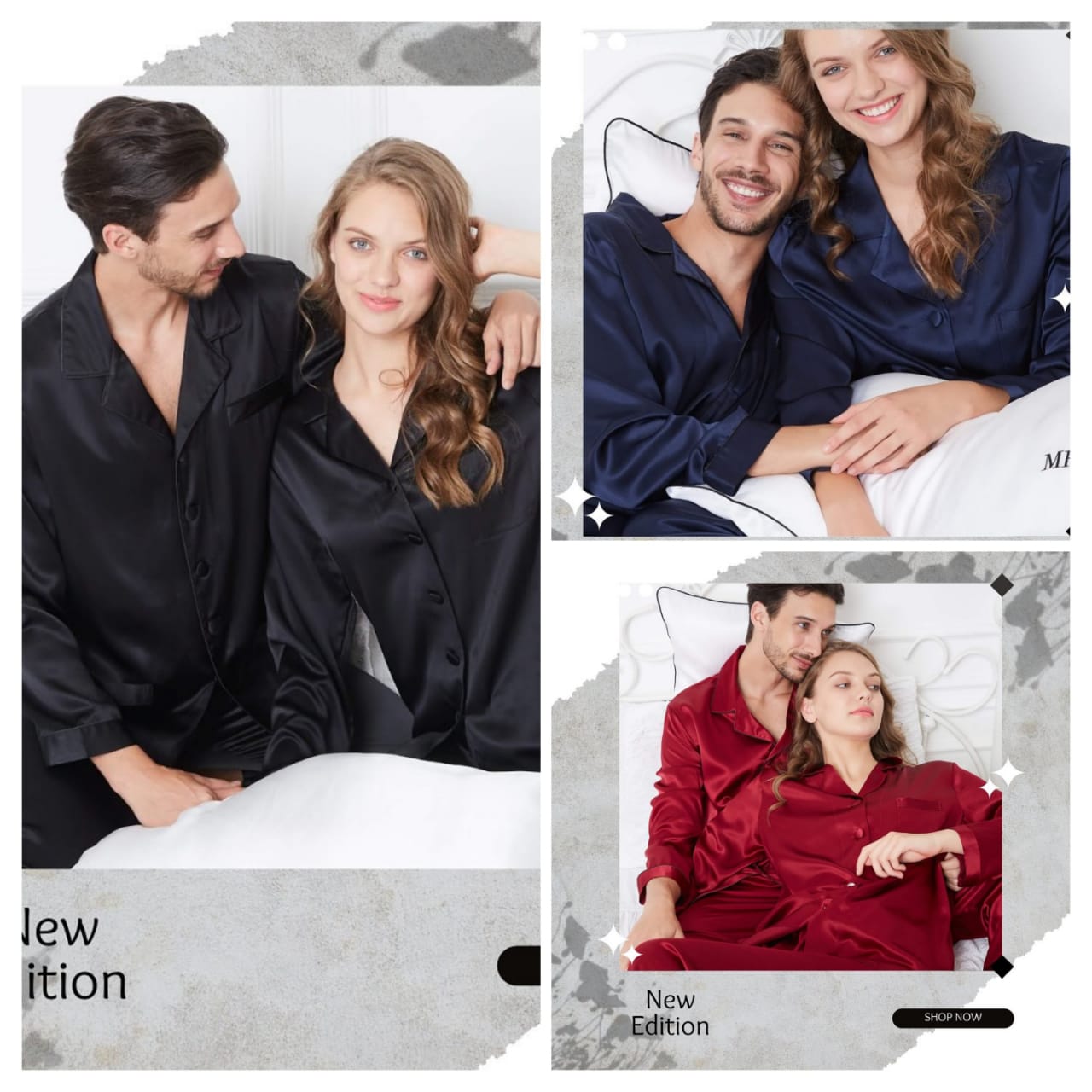 Luxury Couple Nightwear Set / Bridal and Groom Night Suit / Soft and Comfortable Fabric For men and women