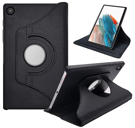 For CASE Samsung A8 2021 10.5" Cover Tablet Book Case, Tab Rotate 360" Book tablet Cover for Model X200 / X205/ X207