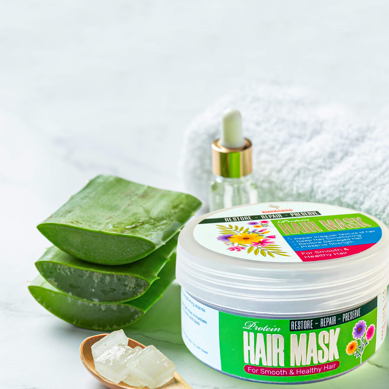 Silver Sea Keratin Hair Mask With Free 2 in 1 Hair Comb | Keratin Protein Hair Mask for Silky Smooth Hairs | Protien Hair Treatment  for Strengthening & Deep Conditioning of Dry and Damaged frizzy Hairs - for All Hair Types