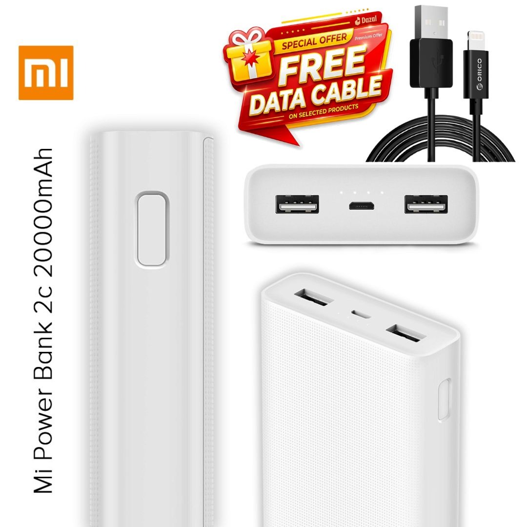 ⚡🔋 Super Speed Charging Power Bank – powerbank – power bank – power bank 20000 mah – Mi 20000mAh Portable Powerbank with Dual USB Output, High Capacity Backup Charger for Android and All Other Devices & Travel Use