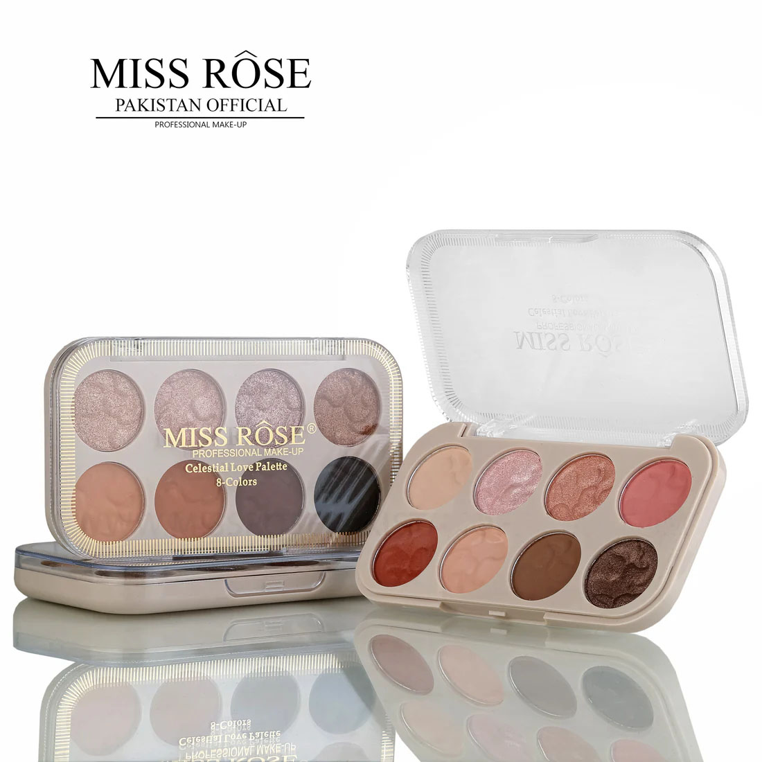 Miss Rose Makeup 8 Color Celestial Love Palette
