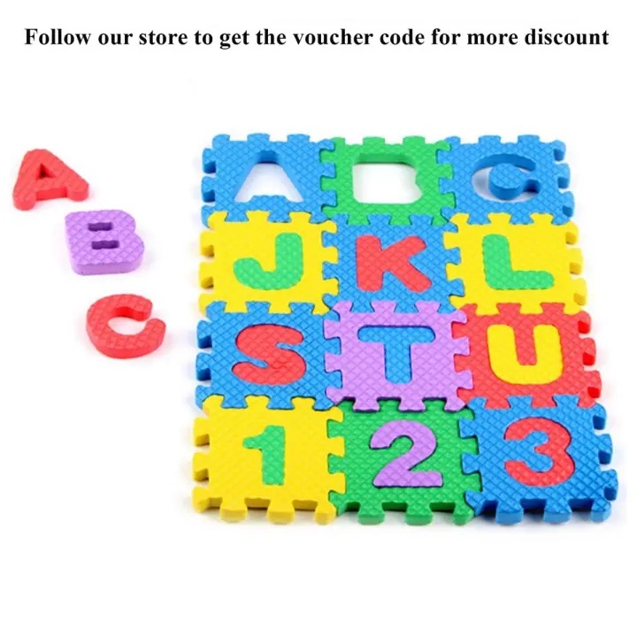 Educational Foam ABC Mat Early Development Mat for Kids