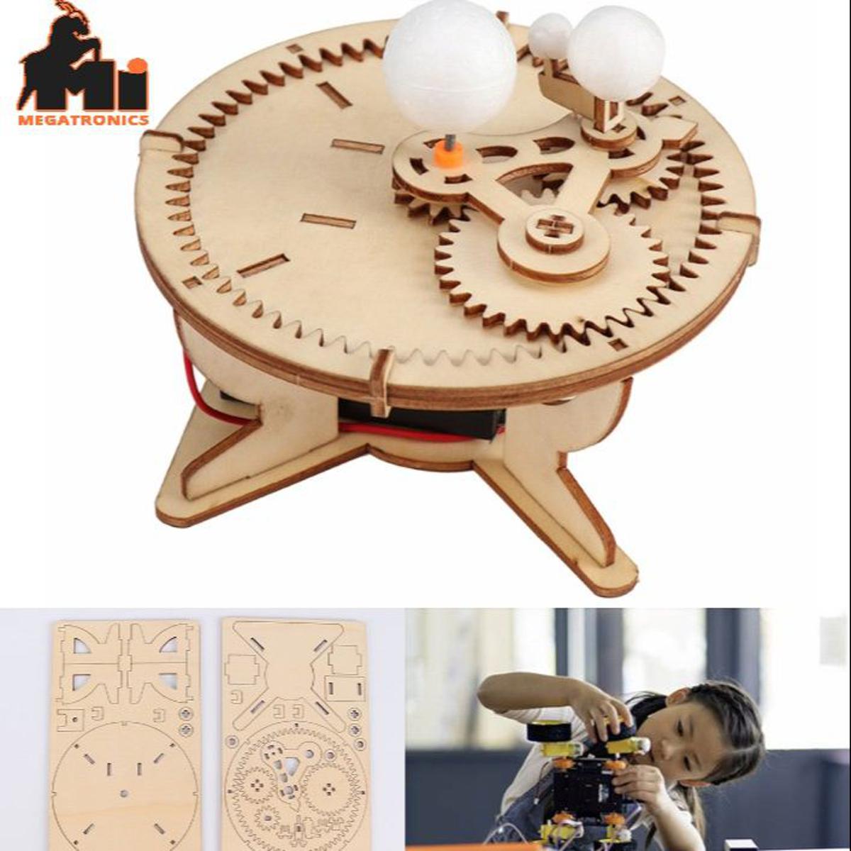 Science Toys Solar System Model  Sun Earth Moon Planet Experiment Educational Toy for Children STEM Kit