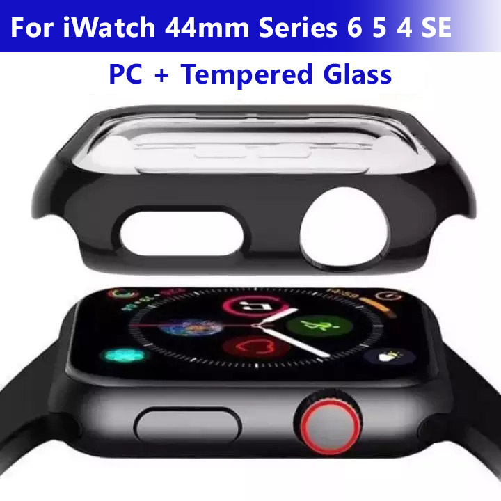 Apple Watch 44mm Series 6 Series 5 Series 4 SE Band Case PC Tempered Glass Case for iWatch Daraz.pk