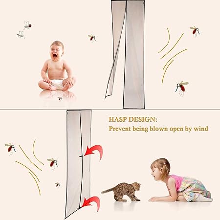 Magnetic Mosquito Net For Door