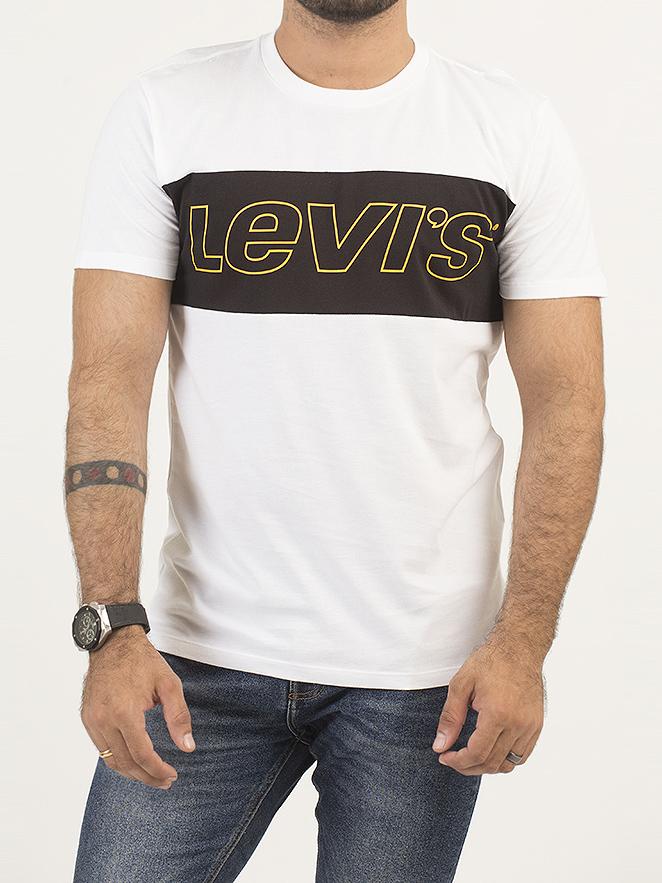levis colorblock tee