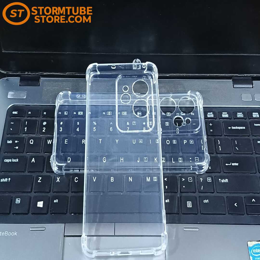 StormTubeStore Realme GT6, GT 6 NE0, GT6 NEO SE 5G Premium Transparent Soft TPU Back Cover/Case Edge To Edge Protection