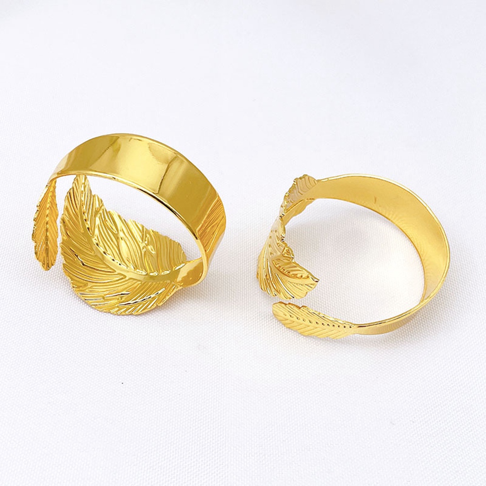 Leaf Napkin Rings Set Of 30,leaves For Table Setting,metal Holder Fo 高級品
