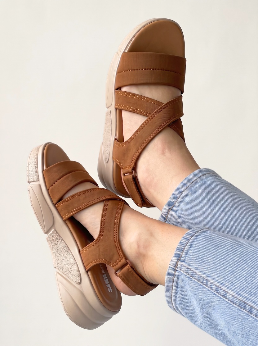 Stylish Wedge For Women or Girls-SAWA SHOES- 465