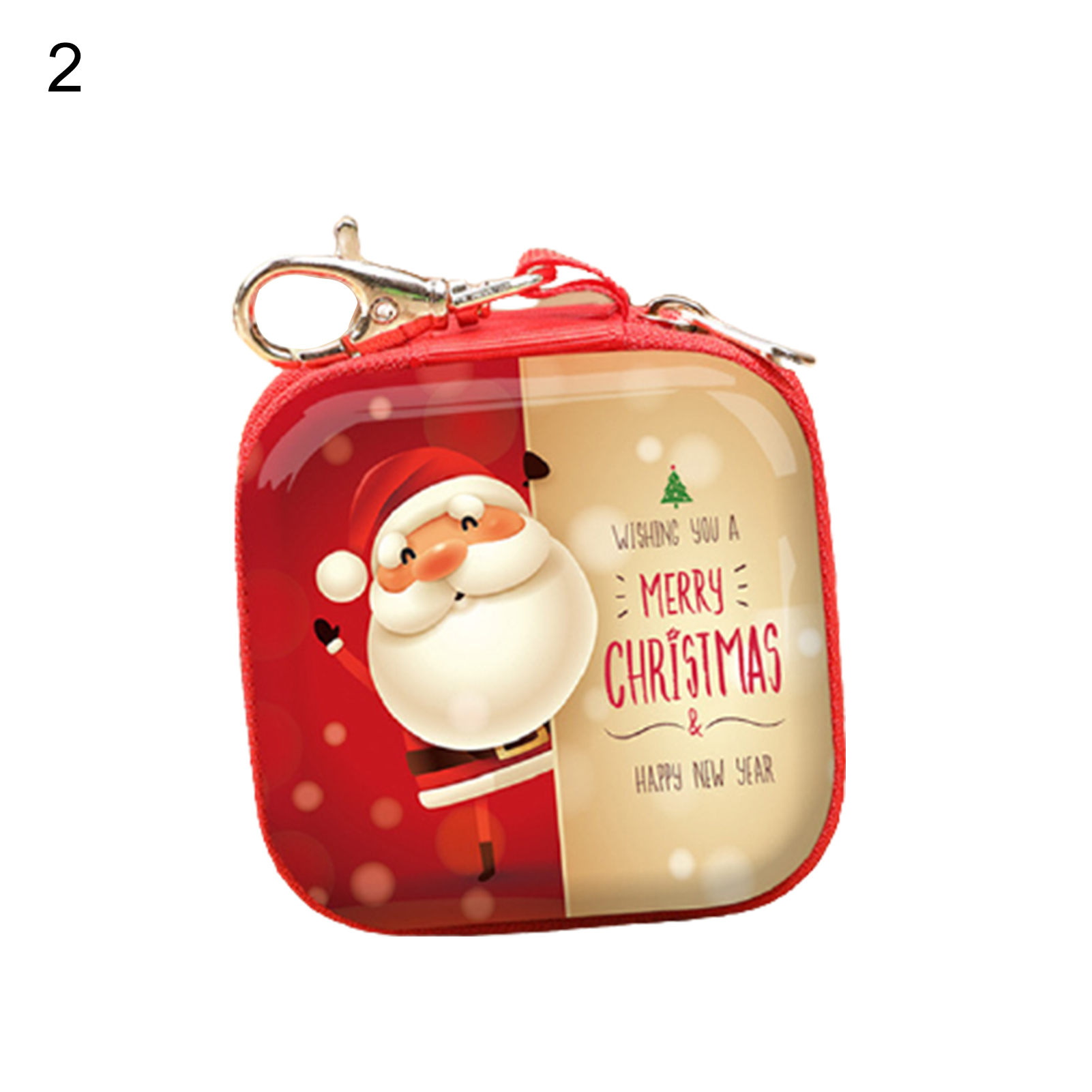 christmas coin purse