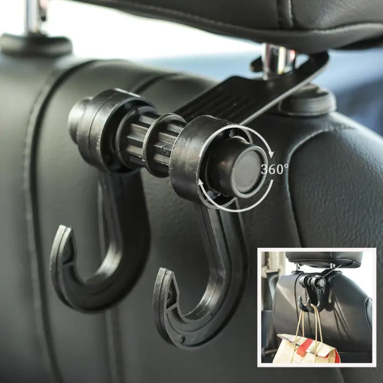 1/3Pcs Multi-function Car Coat Hanger Car Seat Back Storage