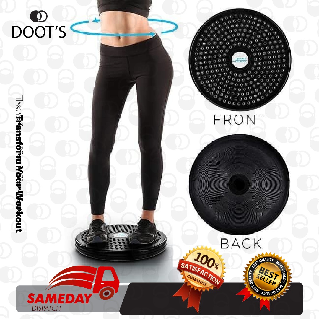 Tummy Twister Disc-, AB Twister, Fitness Sports Disc Tummy Trimmer Rotating Plate-Tummy Twister Gym Exercise Machine. at Best Price.for men and women 2 in 1