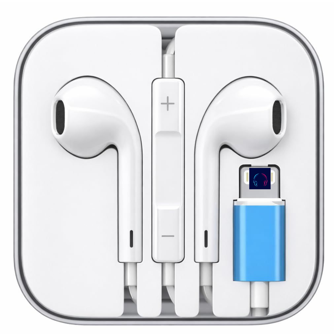 Orignal Phone 7 to 14 PoP Up handsfree For Phone - Light tning Jack Handsfree - Wired PoP Up Window Bluetooth Earphone For Phone 7 to 14 And All Phone Models.