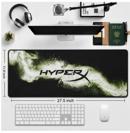 Large Gaming Mouse Pad For PC Laptop Gamers Home Offices For Mouse Full Table Desk Waterproof  Anti Slip Smooth Mousepad By Techzone