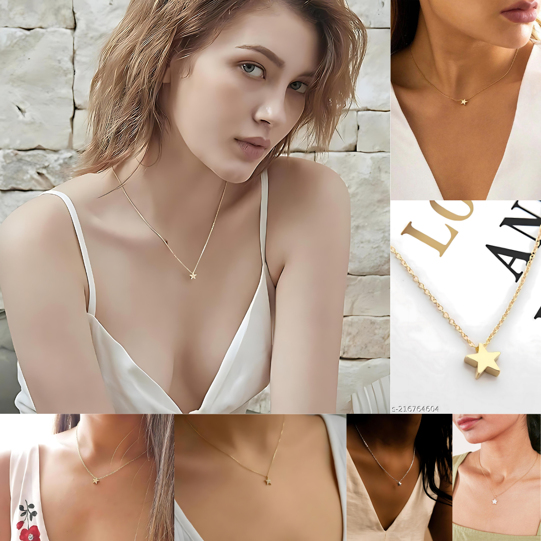 Glimmers of Grace: A Simple yet Stunning Star Necklace