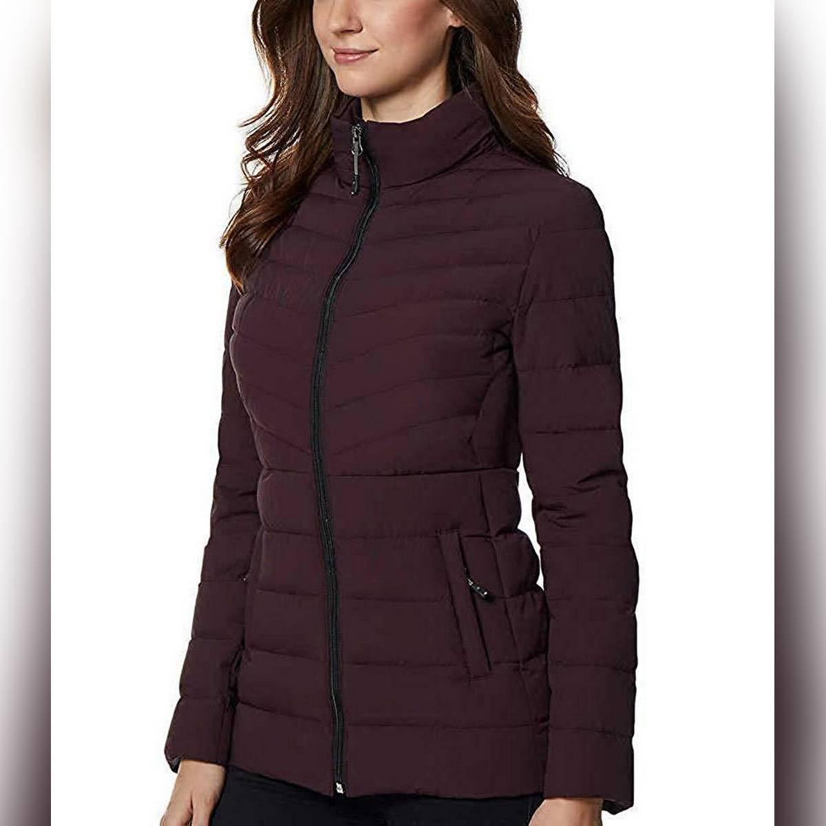 maroon jacket ladies