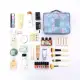 Multifunction travel Necessaire Cosmetic Bag for Women Waterproof Female Storage Make up Cases