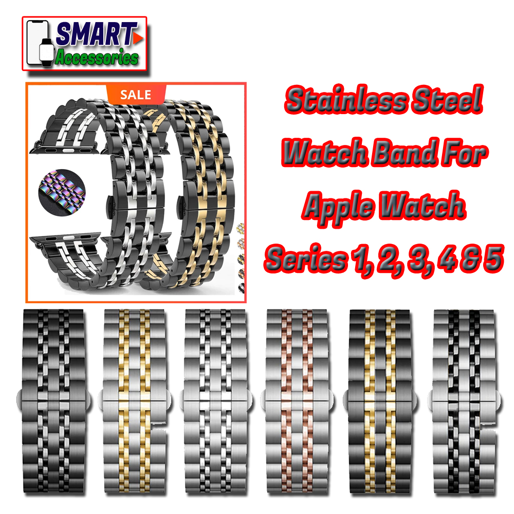 Apple Watch Series Change Band Stainless Steel Link Chain