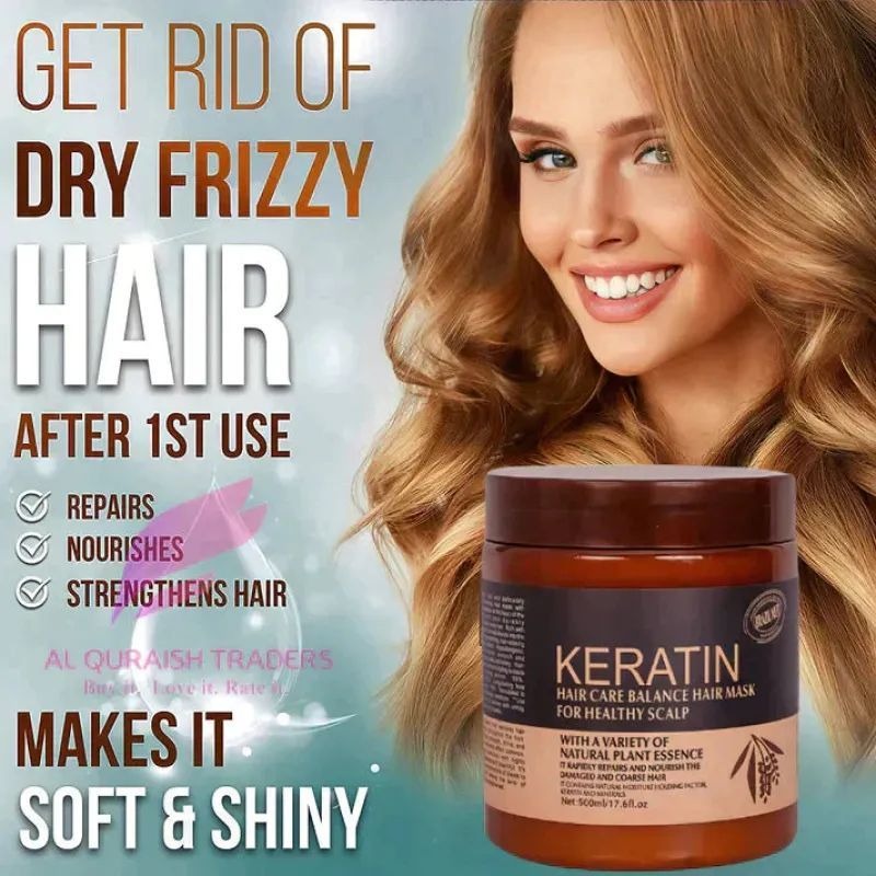 Hair Mask Treatment 500ml - Hair Spa Cream for Soft and Smooth Hair