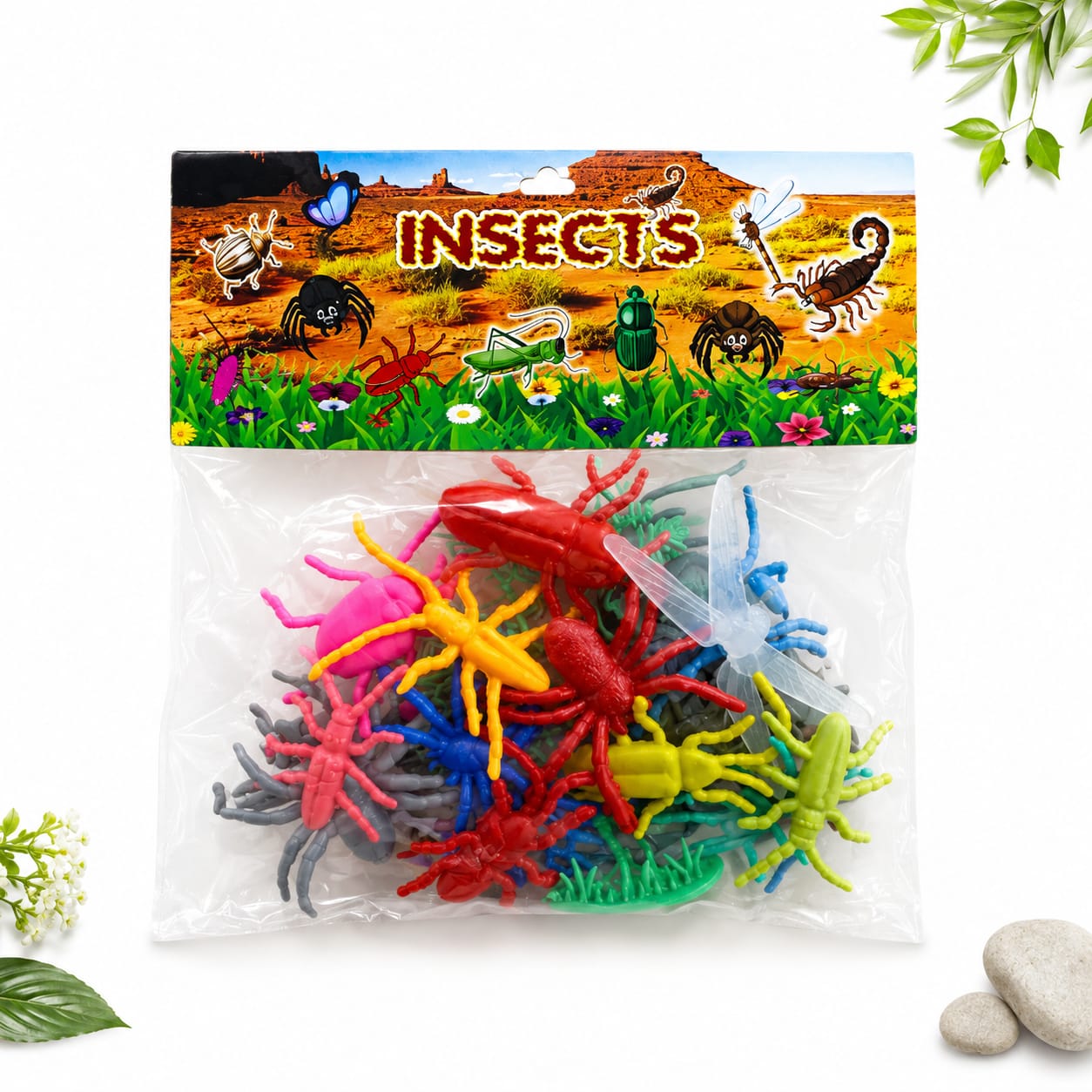 Insect Toy Animal For School Project Multicolor