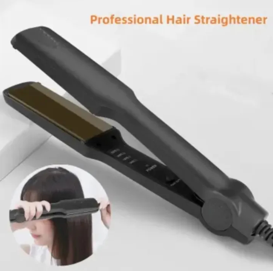 TrendHub Hair Straightener and Curler 220°C - Fast Heating Ceramic Coated Plates - Anti-Frizz HairAccessories For Girls - Curling, Rolling & Waves 2in1 Straightener - Long-Lasting Shine, Safe & Easy Hair Styler for Women & Salon