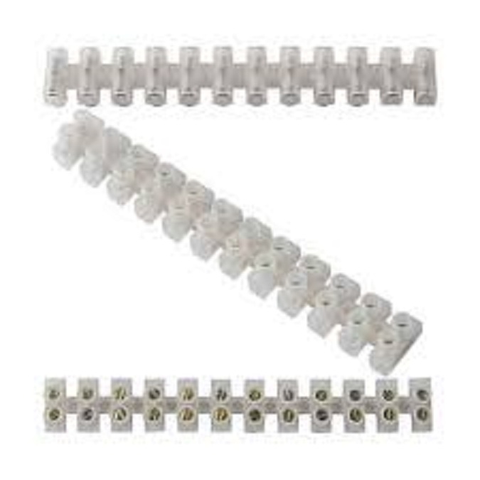 Plastic Connector Strip screw wire joint 12way 10amp/220v