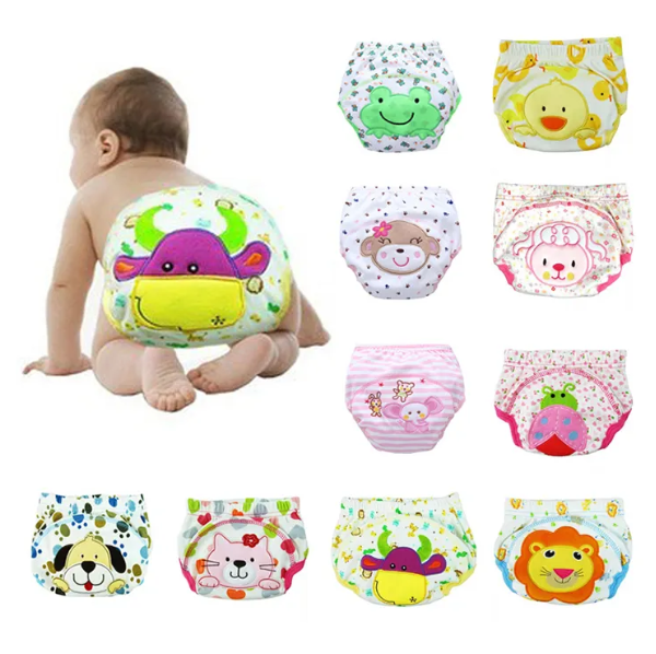 New Pattern Washable Baby Cloth diaper Swimming Diaper Swim Pants Baby Training Pants