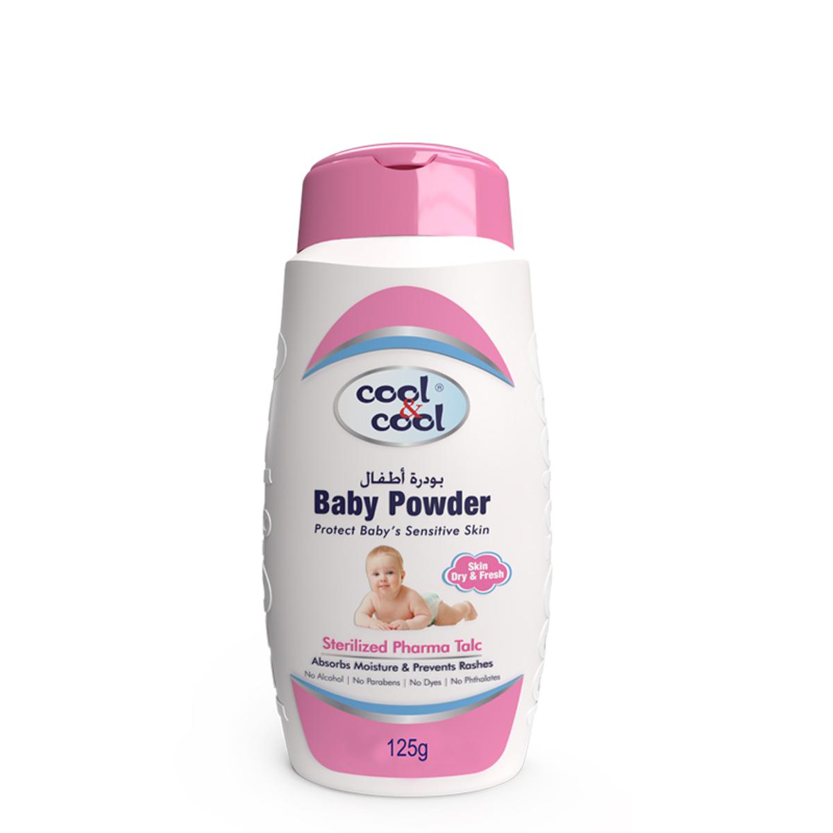 Cool and Cool - Baby Powder 125Gm