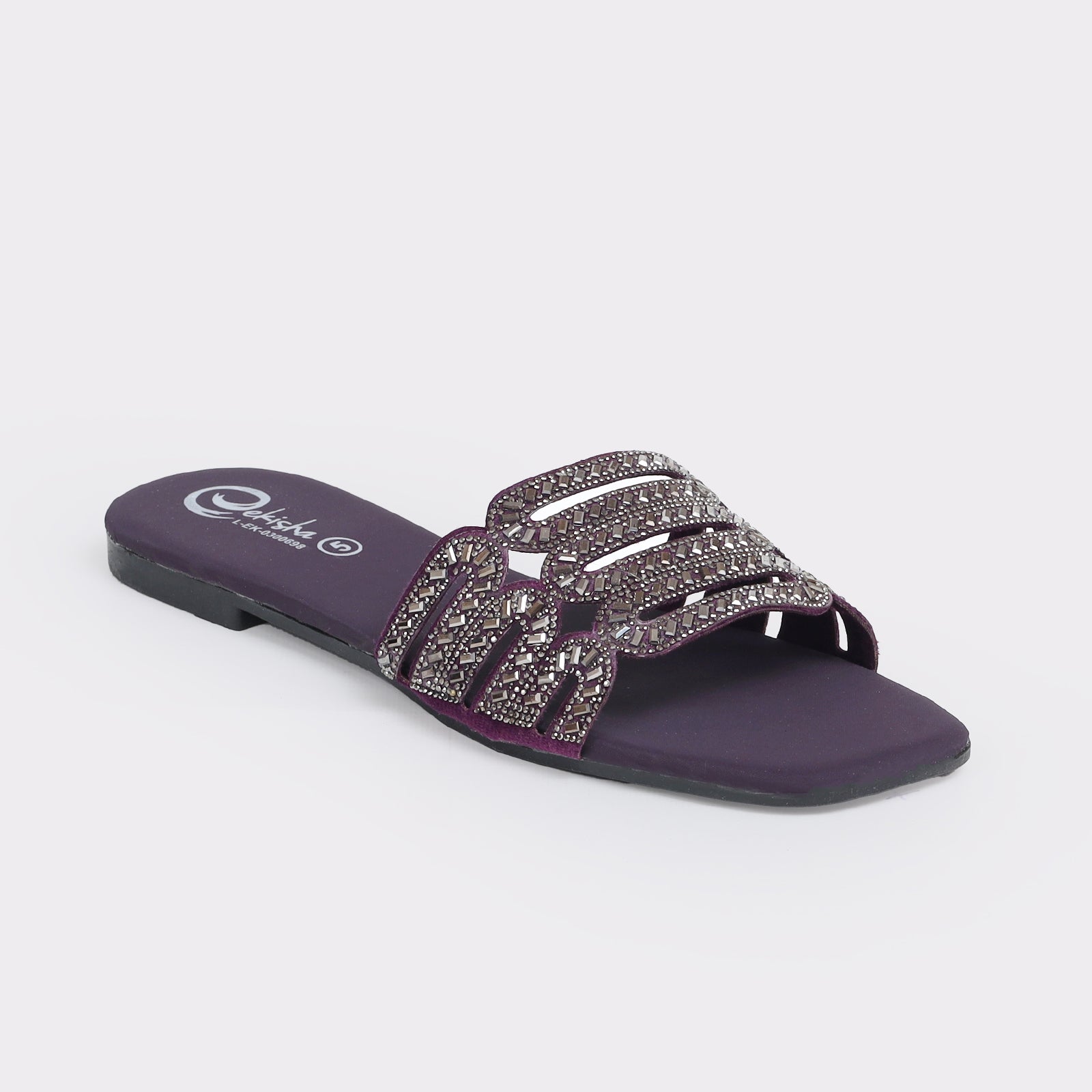Ekisha By SERVIS PURPLE Women Slipper Flat Sandals For Women - SS26