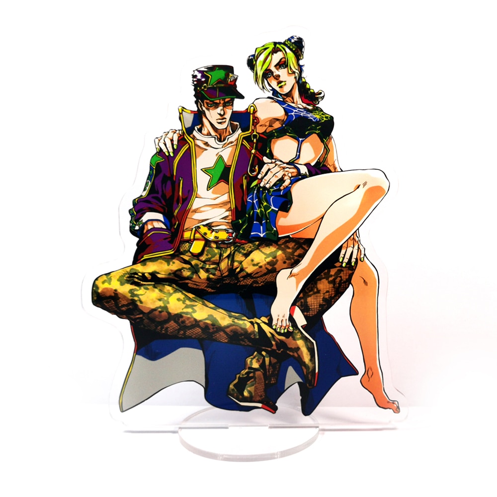 Jojo S Bizarre Adventure Stone Ocean Jolyne Kujo Jotaro Couple Hm Acrylic Stand Figure Model Plate Holder Cake Per Anime Buy Online At Best Prices In Pakistan Daraz Pk
