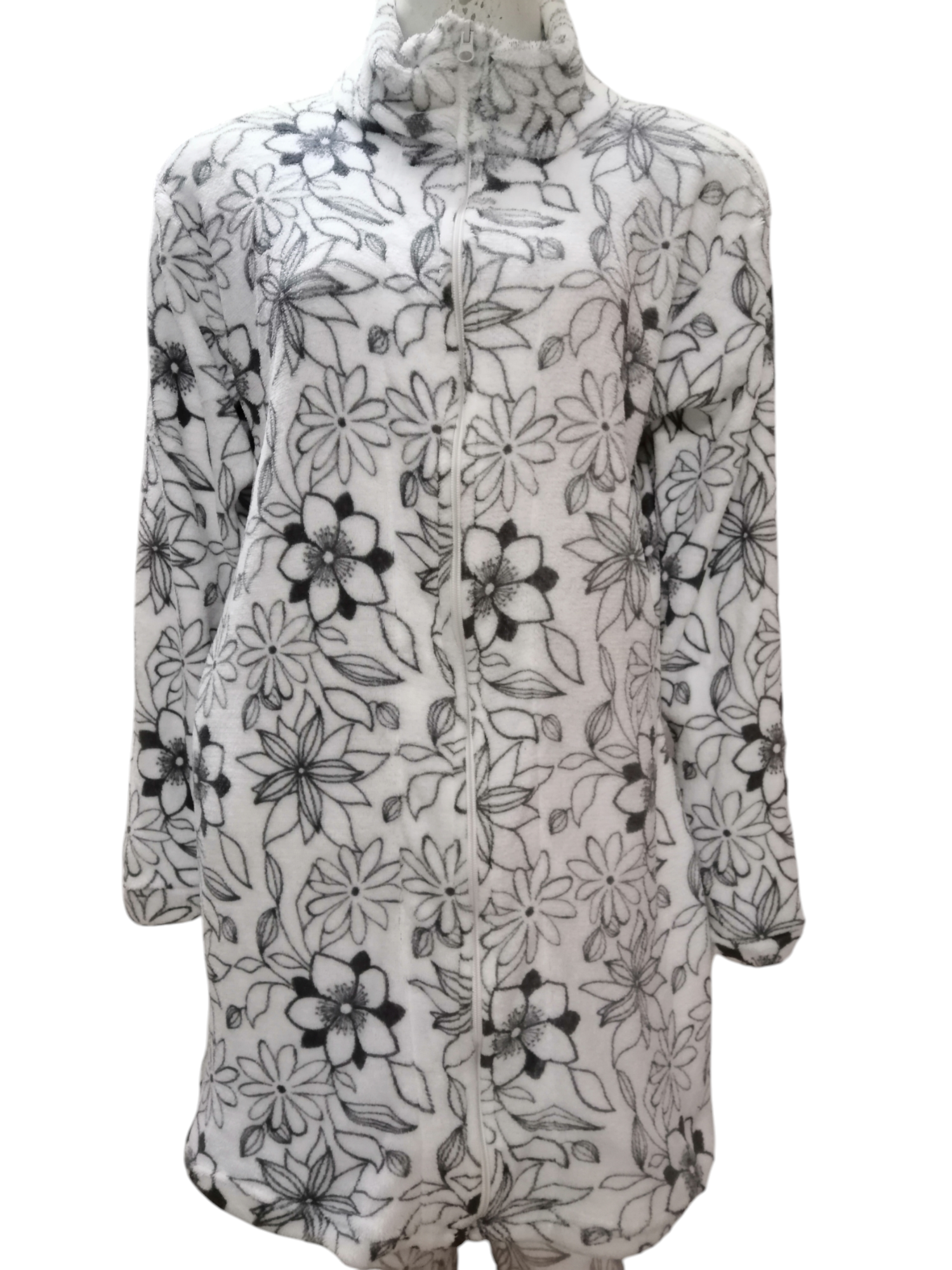 Ladies Fleece Upper with zip Zipper